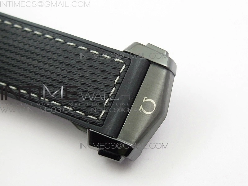Planet Ocean 45.5mm Deep Black Real Ceramic VSF 1:1 Best Edition on Black Nylon Strap A8906 Super Clone